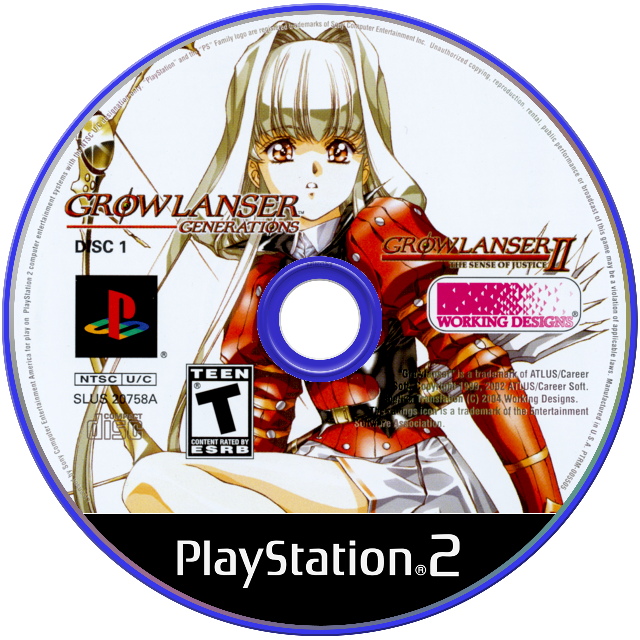 Growlanser: Generations [Deluxe Edition] media 7 for Playstation 2